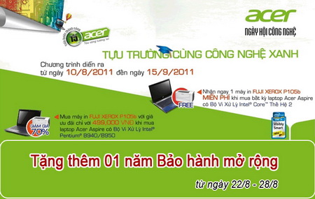 Acer 15 năm - inLook.vn