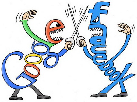 Google vs Facebook - inLook.vn
