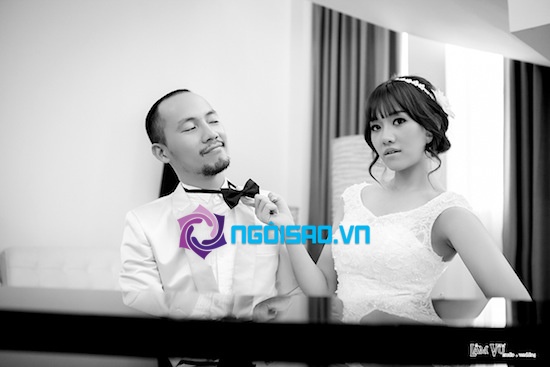 Bất ngờ lộ ảnh cưới lãng mạn của Tiến Đạt và bạn gái Hàn Quốc | ảnh cưới Tiến Đạt và Hari Won,bạn gái hàn quốc của Tiến Đạt,studio Lâm Vũ
