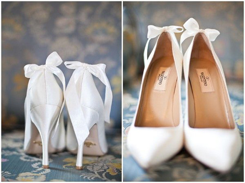 10 mẫu giày trắng thanh lịch cho cô dâu - 1