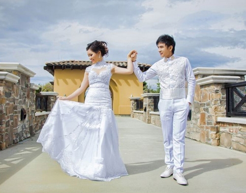 Những bộ ảnh cưới như mơ của sao Việt 2013 - 3