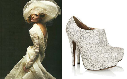 10 mẫu giày trắng thanh lịch cho cô dâu - 6