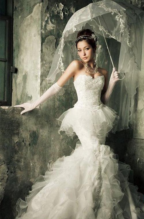 Top 10 váy đuôi cá tôn dáng tuyệt đẹp cho cô dâu - 8