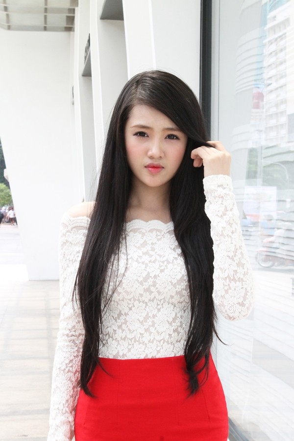 Những hot girl là bạn gái xinh xắn của sao Việt 8