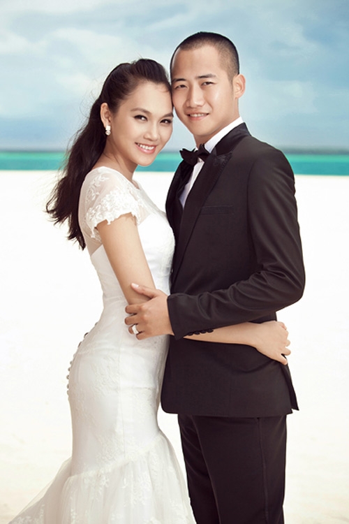 Những bộ ảnh cưới như mơ của sao Việt 2013 - 6