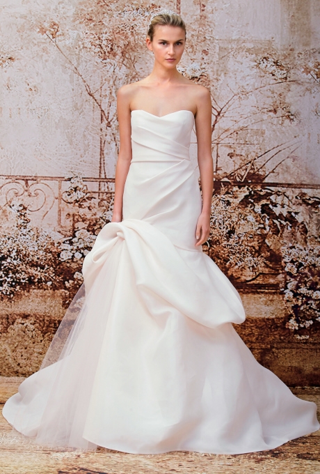 Mùa cưới 2014: Váy cưới trơn lên ngôi 18