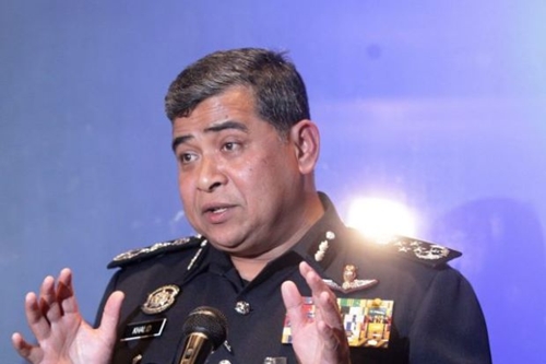 Tổng thanh tra cảnh sát Malaysia Khalid Abu Bakar. Ảnh: The Star.