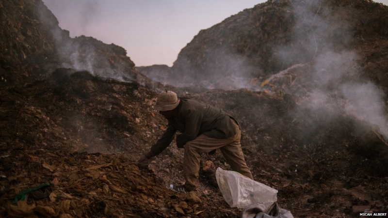 Thiên đường trần gian của những người kiếm cơm từ núi rác ở Kenya